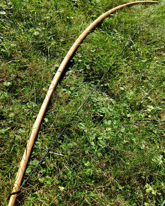71" Bamboo Backed English Longbow