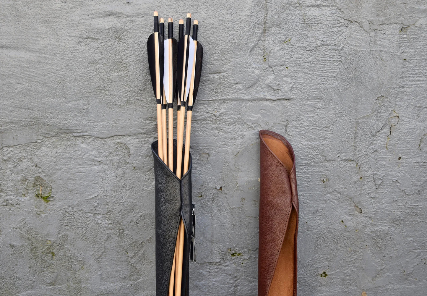 Side Draw Leather Quiver