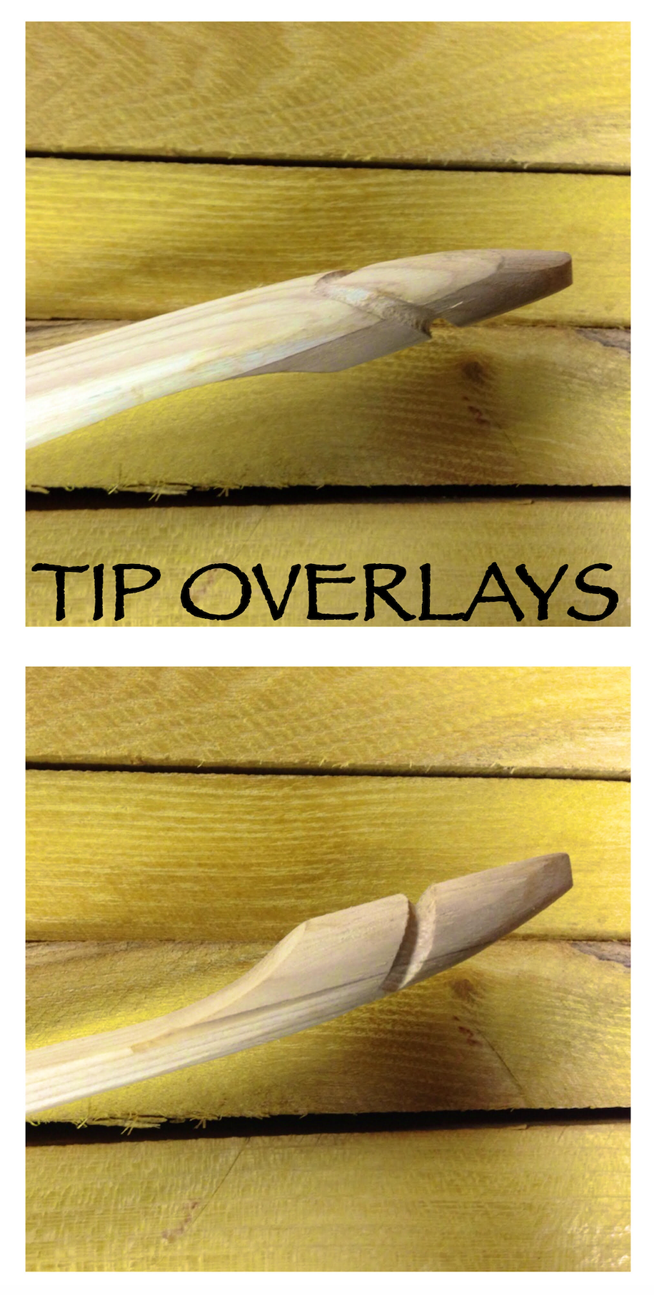 71" You-Finish Bamboo Backed English Longbow
