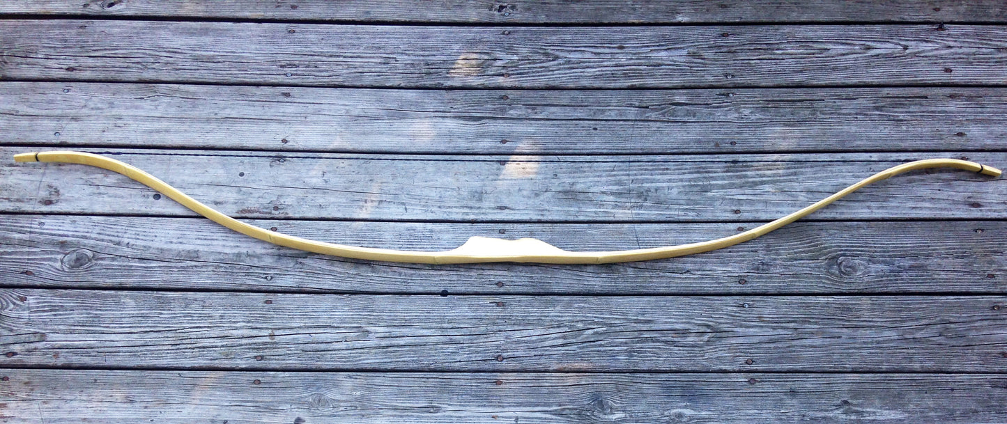 71" Bamboo Backed Hickory Recurve