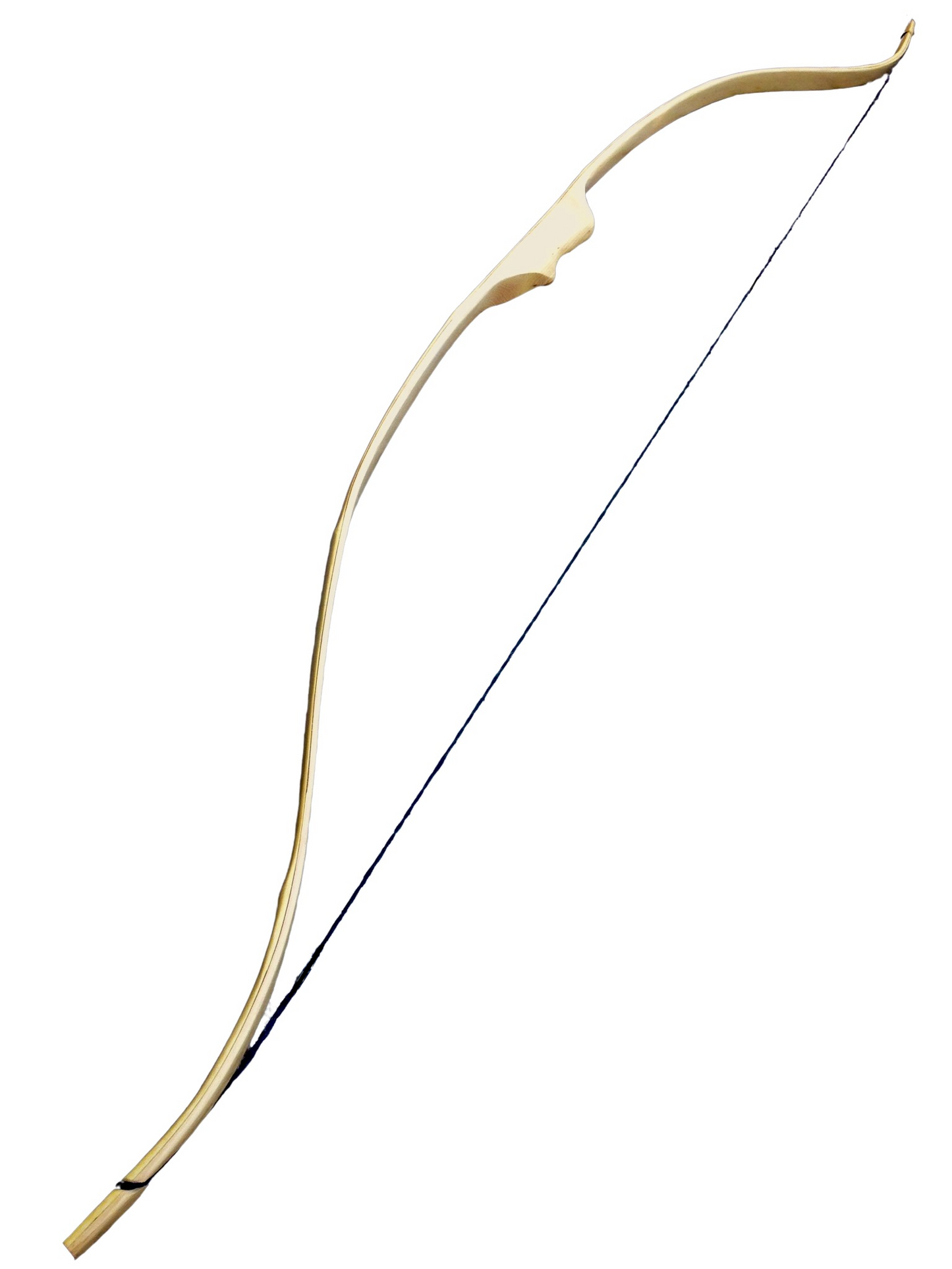 64" Bamboo Backed Hickory Recurve